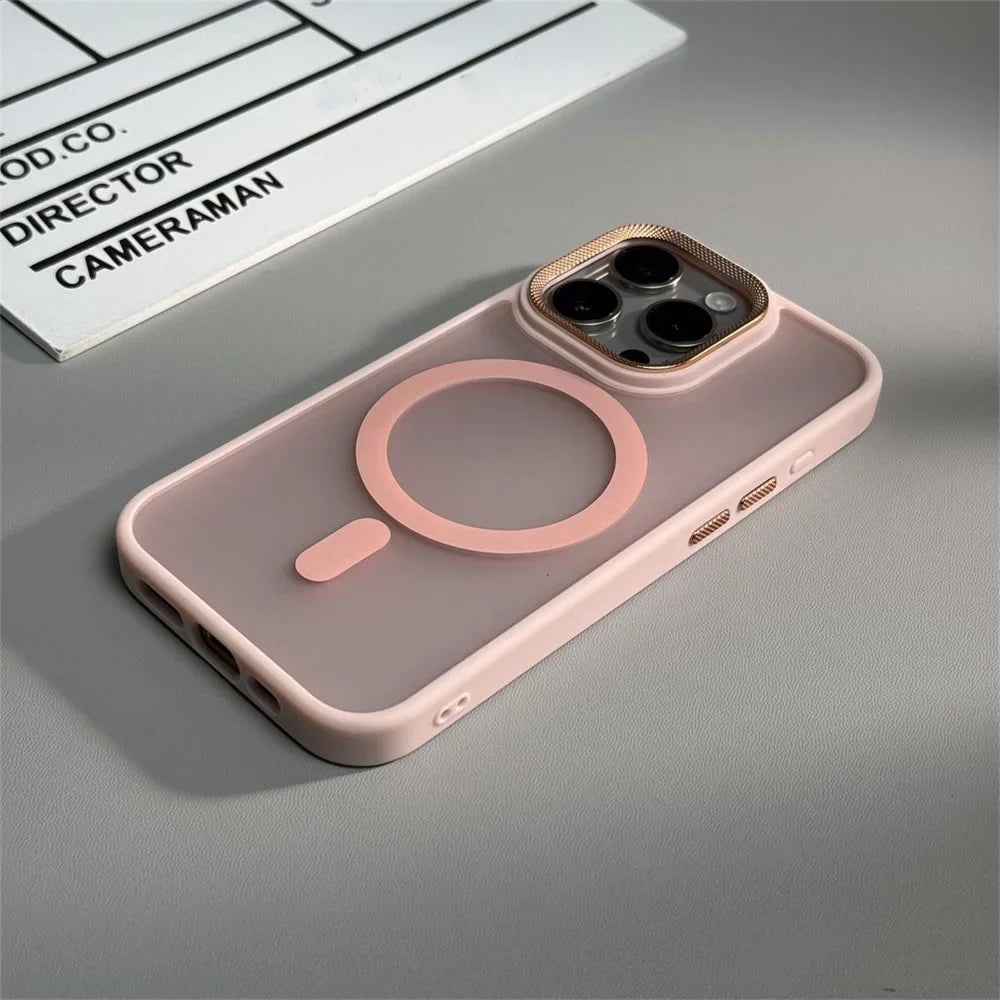 Case / Capinha Iphone Twin MagSafe (14 ao 16 Pro Max)