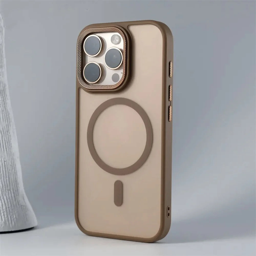 Case / Capinha Iphone Twin MagSafe (14 ao 16 Pro Max)