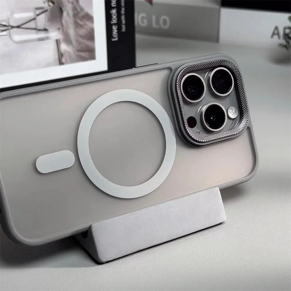 Case / Capinha Iphone Twin MagSafe (14 ao 16 Pro Max)