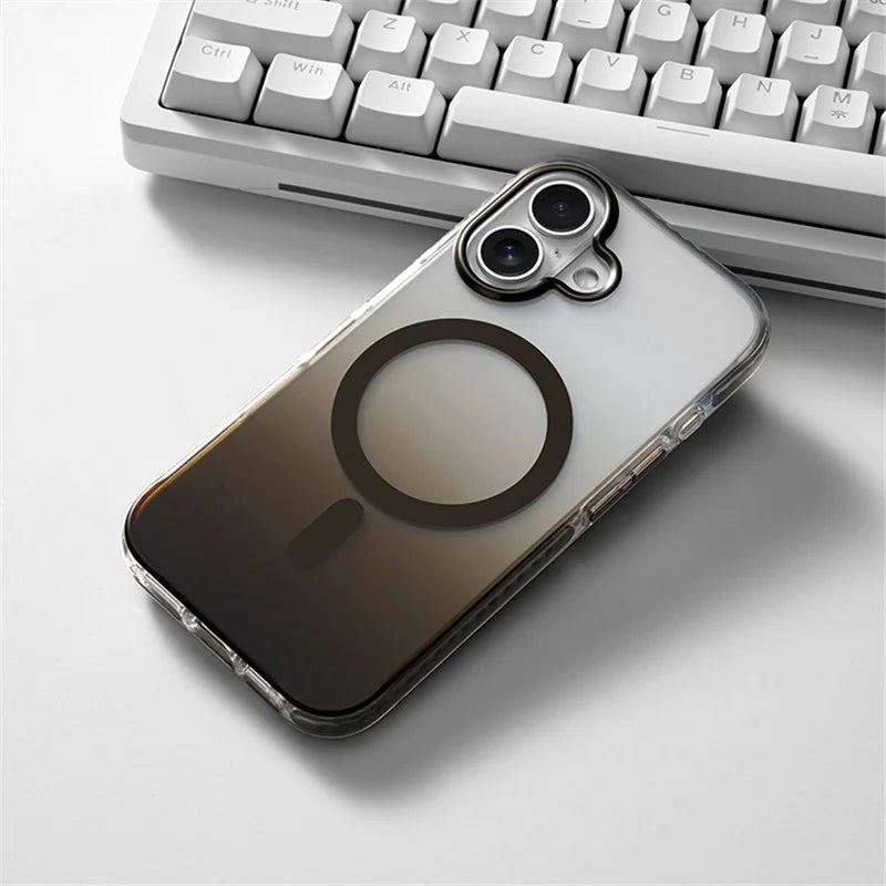 Case / Capinha Iphone Colors Degradê MagSafe