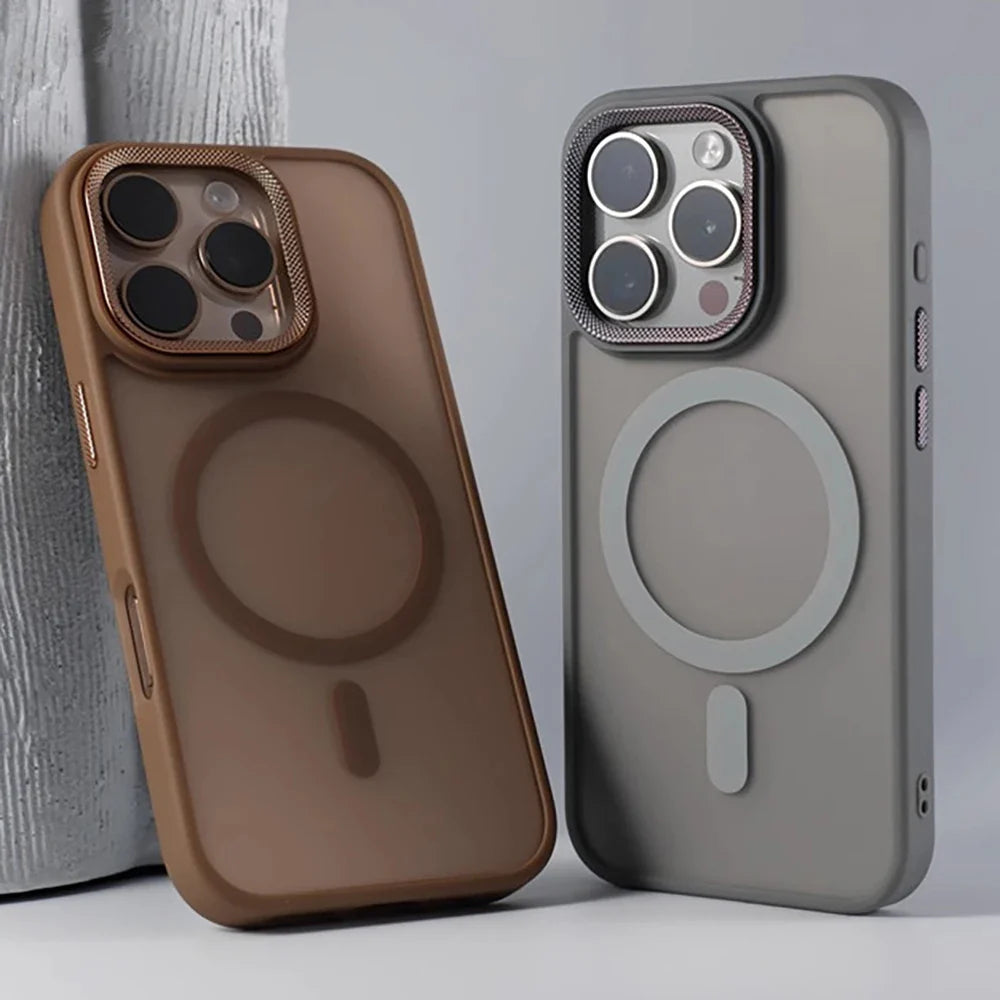 Case / Capinha Iphone Twin MagSafe (14 ao 16 Pro Max)