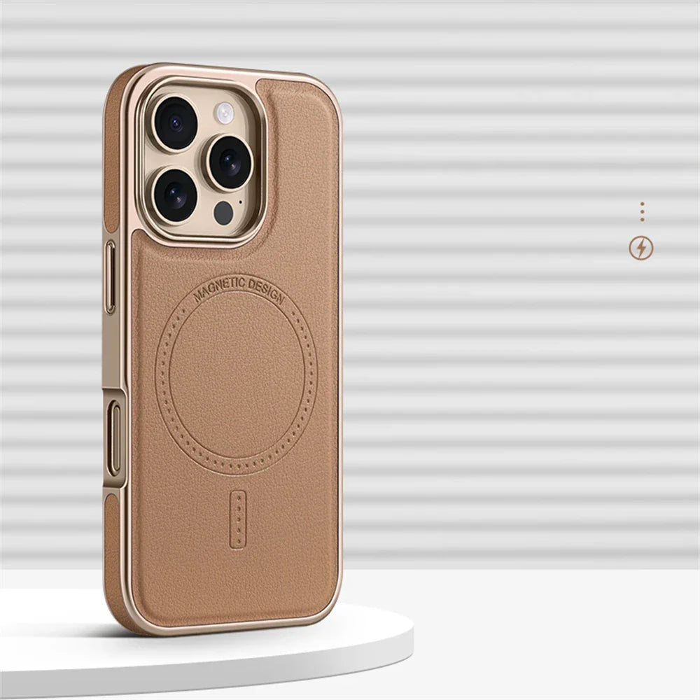 Case / Capinha Iphone Couro Business