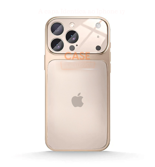 Case / Capinha I Glass 2026 (13 ao 17 Pro Max) Com Logotipo