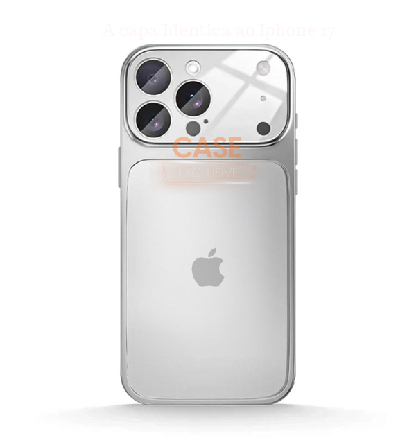 Case / Capinha I Glass 2026 (13 ao 17 Pro Max) Com Logotipo