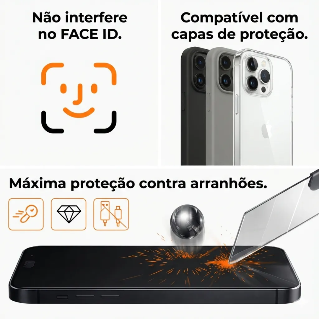 Para o Seu Samsung - Kit Crystal Armor Premium - 2 Películas + Aplicador de Precisão