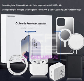 Kit Acessórios Iphone - Gift Box 2.0