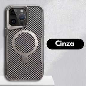 Case / Capinha Iphone Tech Carbono MagSafe