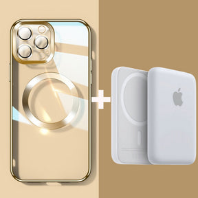 Carregador Power Bank + Case MagSafe (Iphone 11 ao 12 Pro Max)