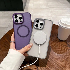 Case / Capinha Iphone Twin MagSafe  (14 ao 16 Pro Max)