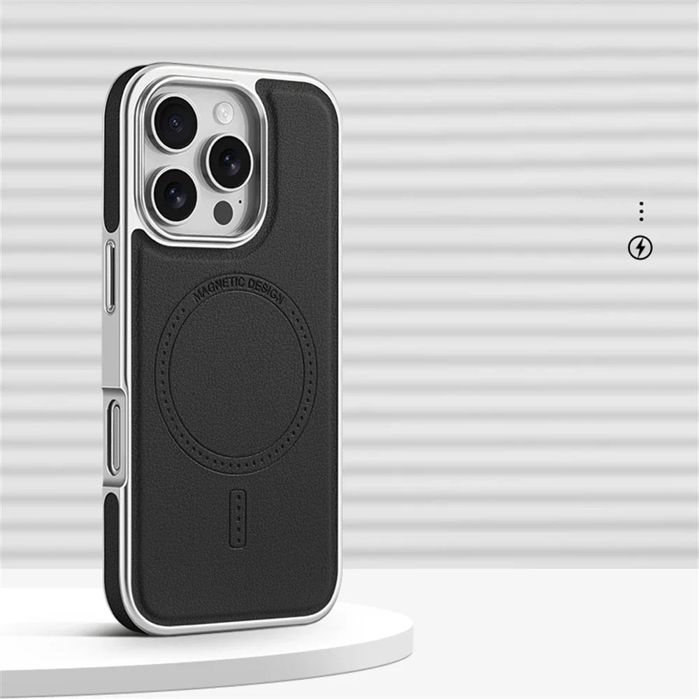 Case / Capinha Iphone Couro Business
