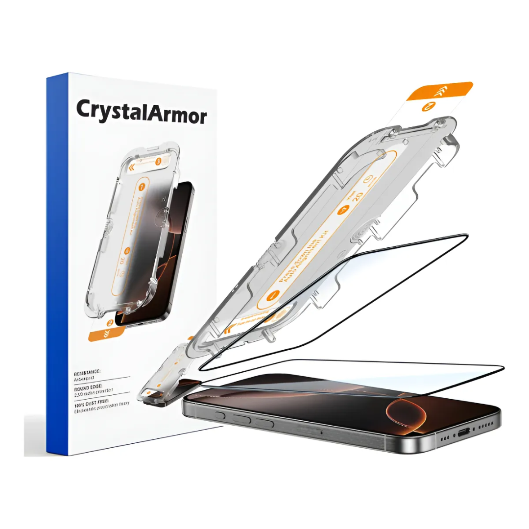 Para o Seu Xiaomi- Kit Crystal Armor Premium - 2 Películas + Aplicador de Precisão