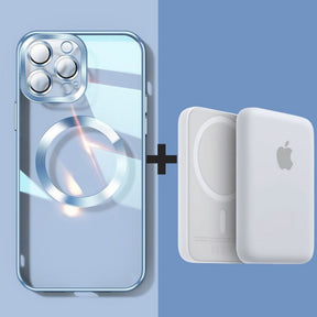 Carregador Power Bank + Case MagSafe (Iphone 11 ao 12 Pro Max)